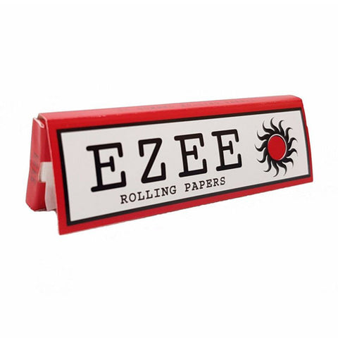 EZEE Regular Red Standard Rolling Paper with Cut Corners