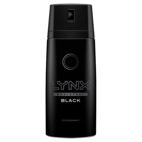 Lynx Body Spray Deodorant Black 150ml