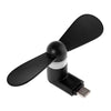 Black Mini Portable Fan for Android Phones