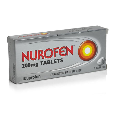 Nurofen 200mg Ibuprofen Tablets in Pack of 8