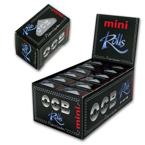 OCB Premium Mini Rolls Black Cigarette Rolling Papers