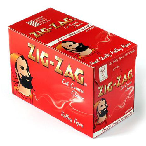 Zig Zag Red Regular Size Cigarette Rolling Paper