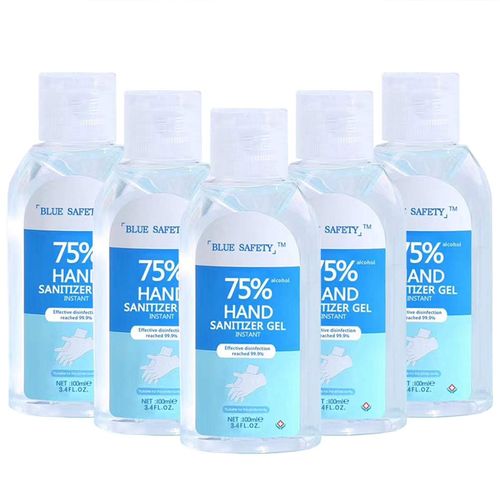 Blue Safety™️ 100ml Hand Sanitiser Instant Gel with 75% Alcohol