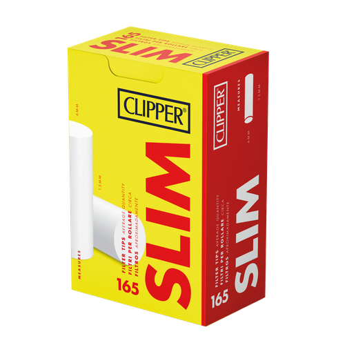 Clipper Slim Filter Tips 165's