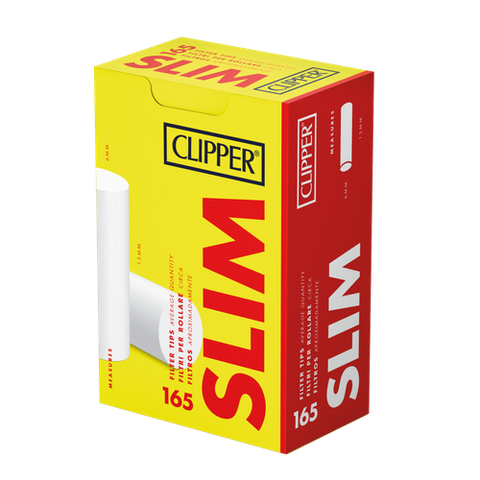 Clipper Slim Filter Tips 165's