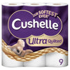 Cushelle Ultra Quilted 9 Roll x 5 Toilet Roll