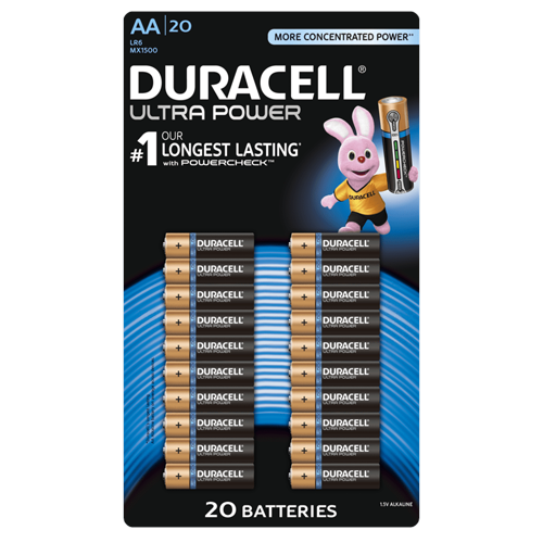 Duracell Ultra Power 1.5V AA Size Alkaline Battery