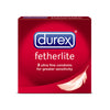 Durex Fetherlite Condoms Ultra Thin for Greater Sensitivity