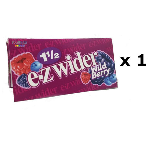 EZ Wider 1 1/2 Inch Wild Berry Flavour Rolling Paper