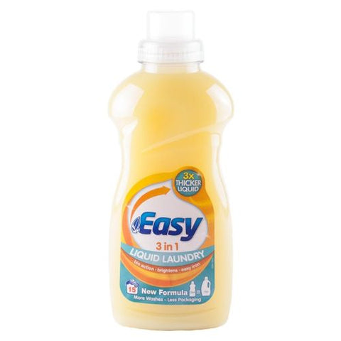 Easy 3-in-1 Liquid Laundry Detergent 750ml - 15 Washes