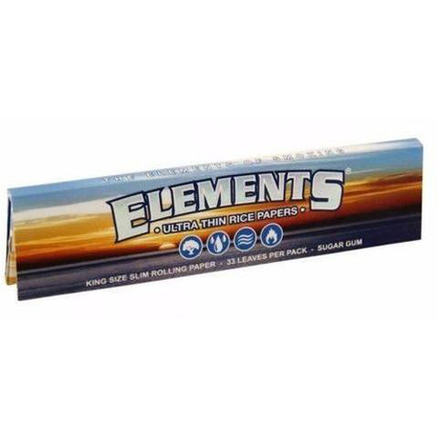 Elements King Size Ultra Thin Rice Rolling Paper