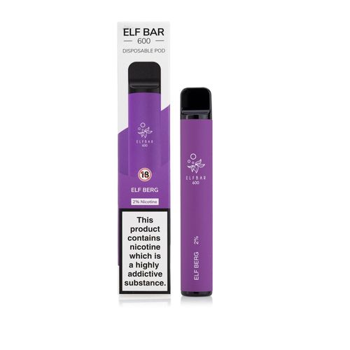 Elf Bar 600 Disposable Vape - Elf Berg