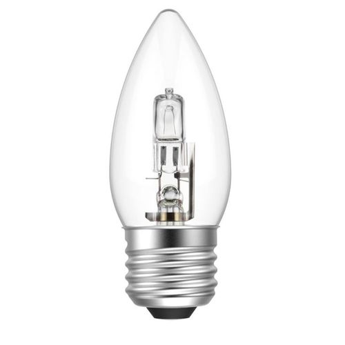 Eveready Eco Halogen 46W (60W Replacement) Clear Candle Bulb E27