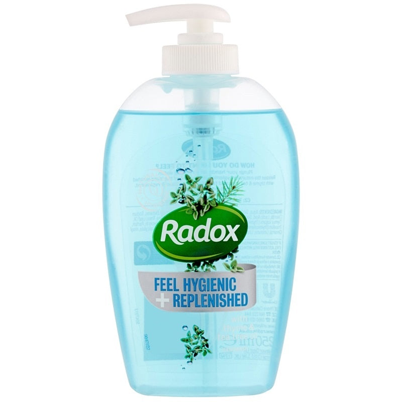 Radox Feel Hygienic and Replenished with Thyme & Tea Tree Oil Handwash 250ml