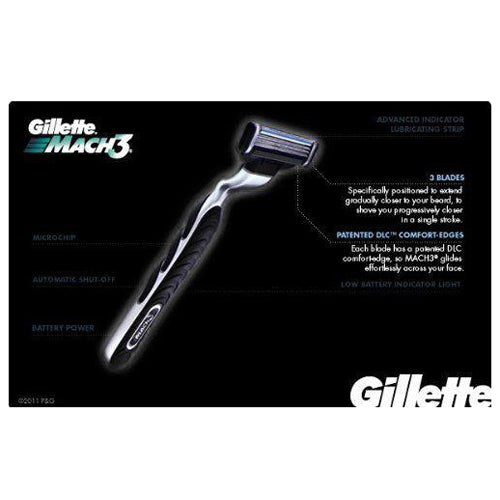 Gillette Mach 3 Razor Blades Disposable Razors 10 Pack