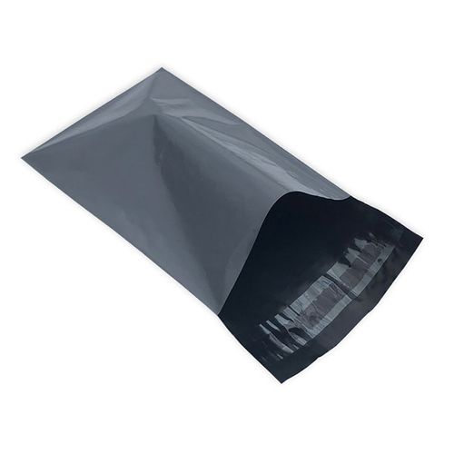 Grey Postal Mailing Bag 4.5 x 7 Inch