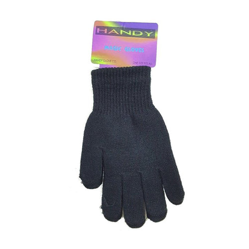 Black Handy Magic Gloves One Size Fits All