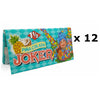 12 Booklets of Joker 1 1/2 Inch Cigarette Rolling Paper Pina Colada Flavour