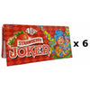 6 Booklets of Joker 1 1/2 Inch Cigarette Rolling Paper Strawberry Flavour
