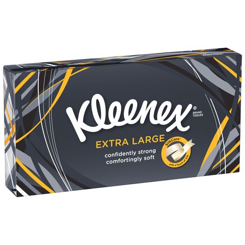 Kleenex Extra Large 2 Ply White Tissues 90s