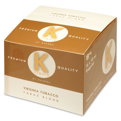 K Liquid Virginia Tobacco 18mg/ml x 16