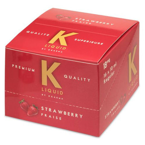 K Liquid Strawberry 18mg/ml x 16