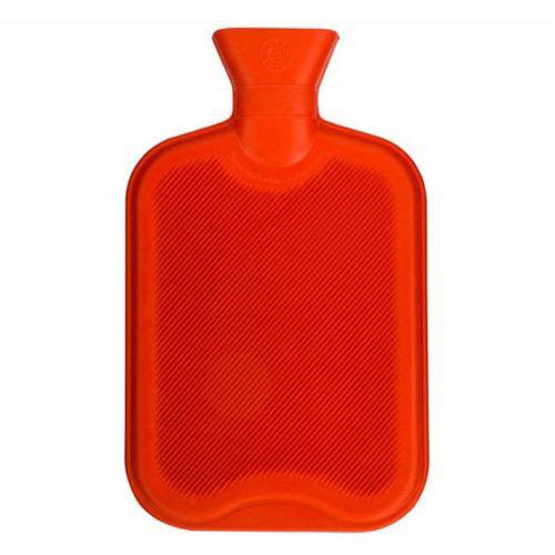 Large Rubber Hot Water Bottle 2L with Single Ribbed to Maximize Heat