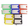 Coloured Luggage Tags for Suitcase or Key Card