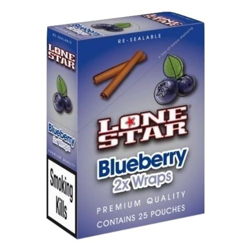 Lone Star Blunt Wraps - Blueberry