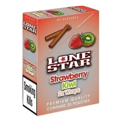 Lone Star Blunt Wraps - Strawberry Kiwi
