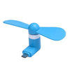 Blue Mini Portable Fan for Android Phones