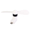 White Mini Portable Fan for Android Phones