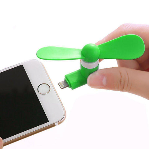 Mini Portable Fan for Apple iPhones