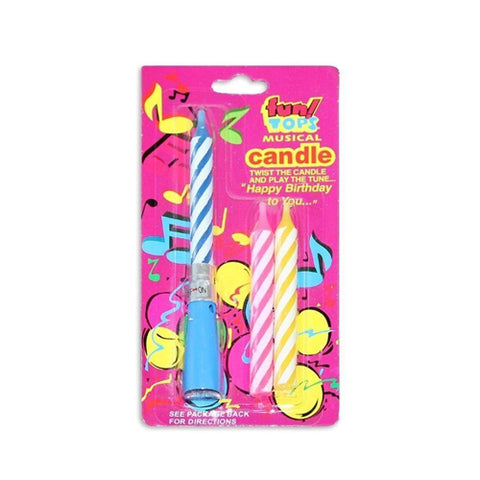 Musical Birthday Candles that Sing Happy Birthday Tune and Song