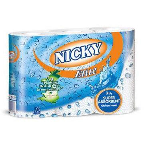 Nicky Elite Super Absorbent 3 Ply Kitchen Towels
