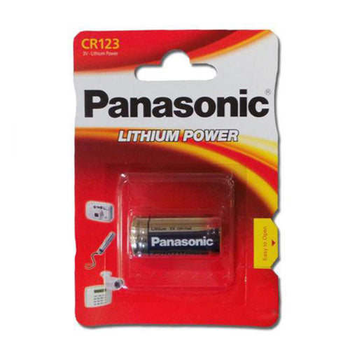 Panasonic CR123 Battery 3V x 10 Pieces