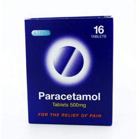 Paracetamol 500mg Tablets 16s for Effective Pain Relief