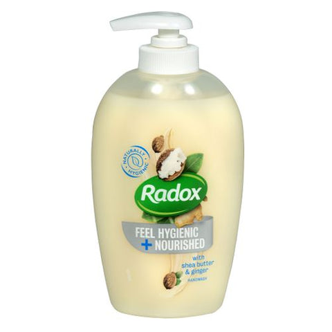 Radox Feel Hygienic and Nourished with Shea Butter & Ginger Handwash 250ml