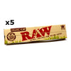 5 Booklets of RAW Organic Hemp King Size Rolling Paper