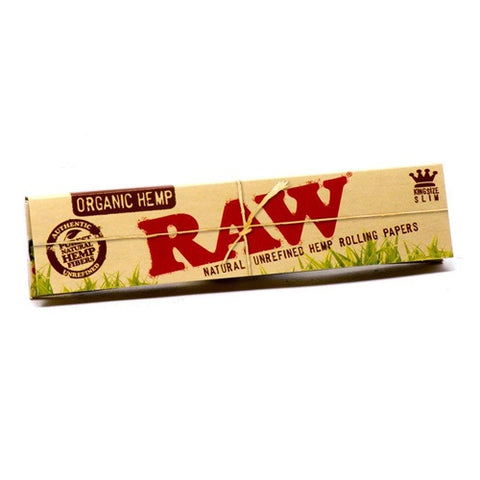 RAW Organic Hemp Kingsize Slim Cigarette Rolling Paper
