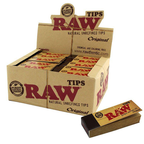 RAW Smoking Unbleached Tips