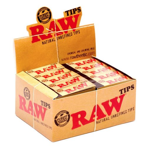 RAW Rolling Paper Roach Tips
