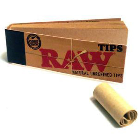 RAW Rolling Paper Roach Tips