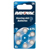 Rayovac Hearing Aid Batteries - Size 675
