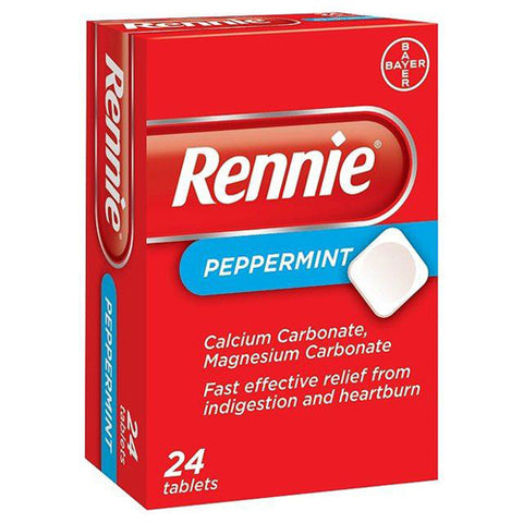 Rennie Peppermint Tablets 24s