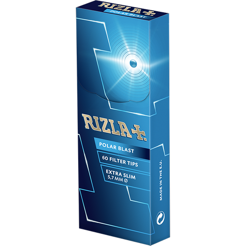 Rizla Polar Blast Extra Slim Filter Tips Crushball