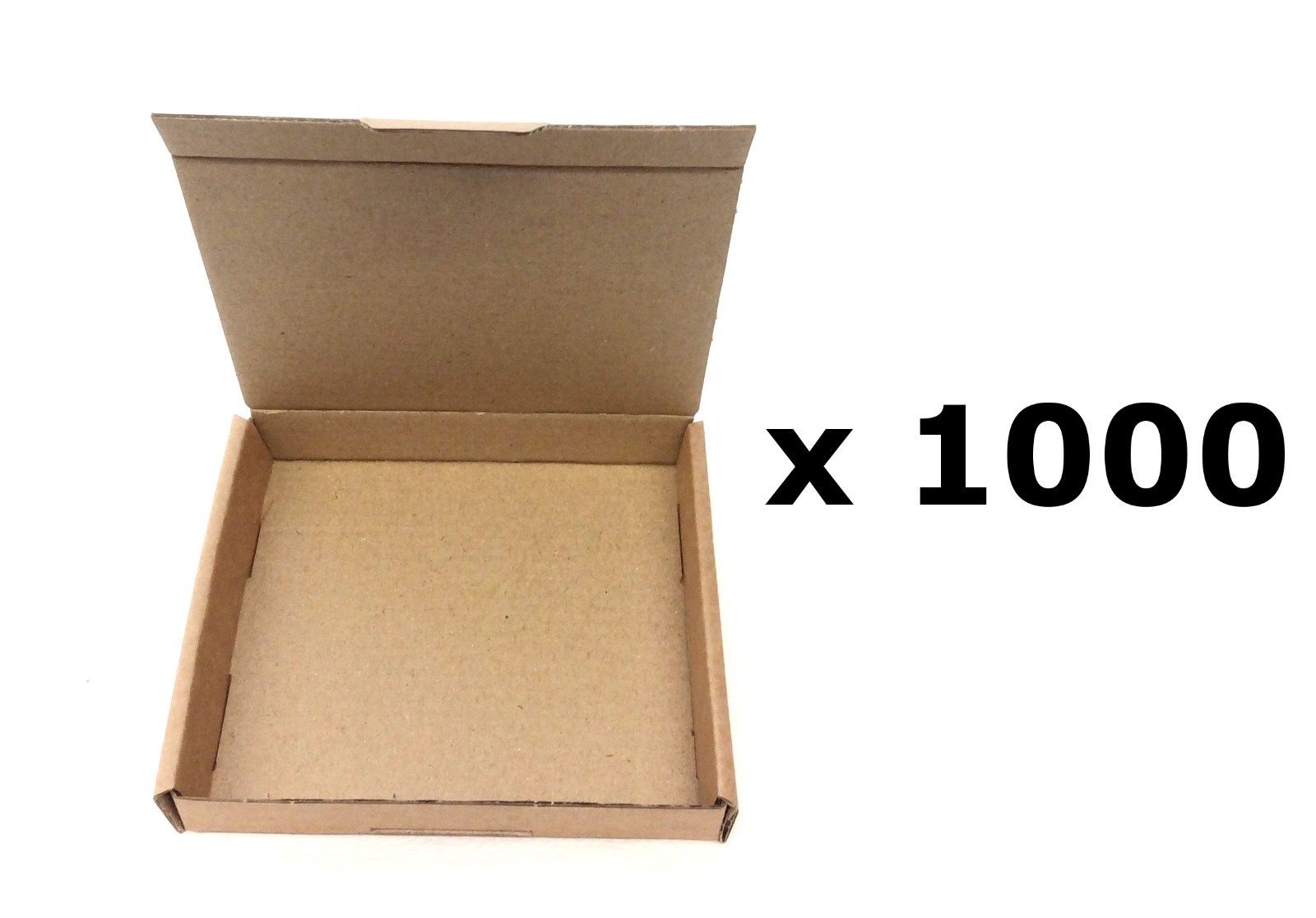 1000 Royal Mail Large Letter Mini 15g Postal Mailing Box - 101 x 101 x 20 mm