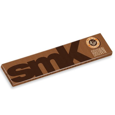 SMK Brown Unbleached King Size Slim Rolling Papers