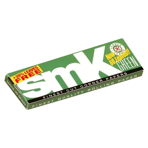 SMK Green Regular Size Rolling Papers