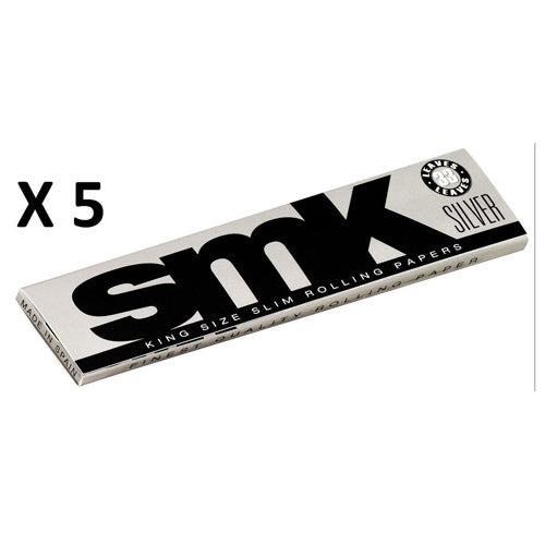 SMK Silver King Size Slim Rolling Papers